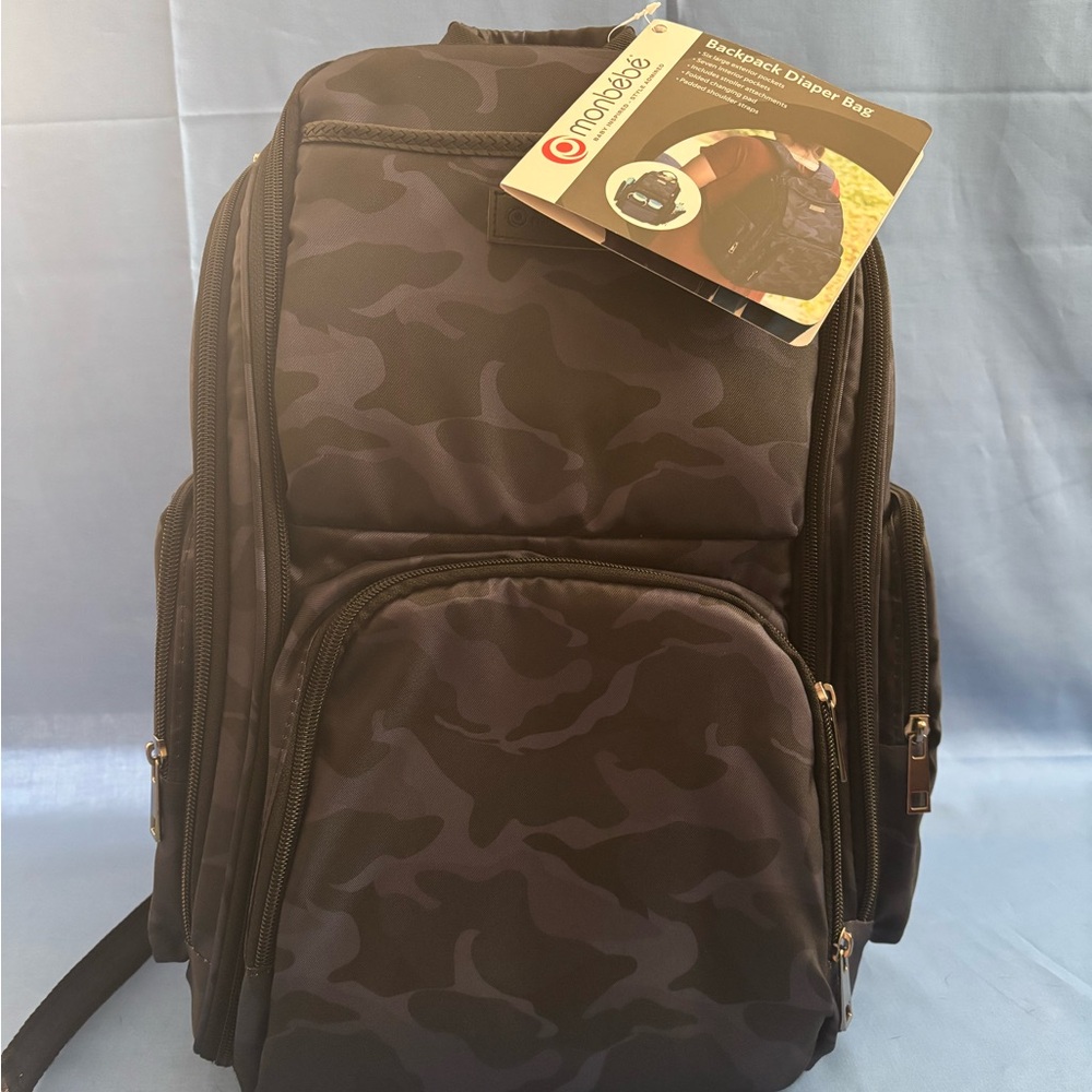 Backpack diaper bag